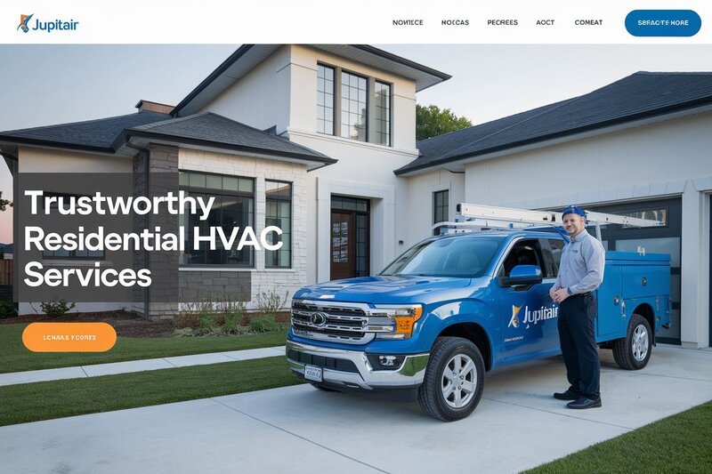 Jupitair HVAC service van